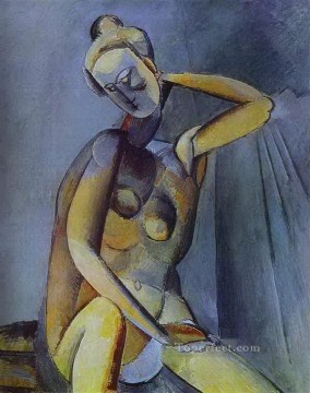 Desnudo Painting - Desnudo 1909 Resumen